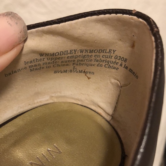 Nine West size 8.5 M brown heels. - Picture 13 of 16